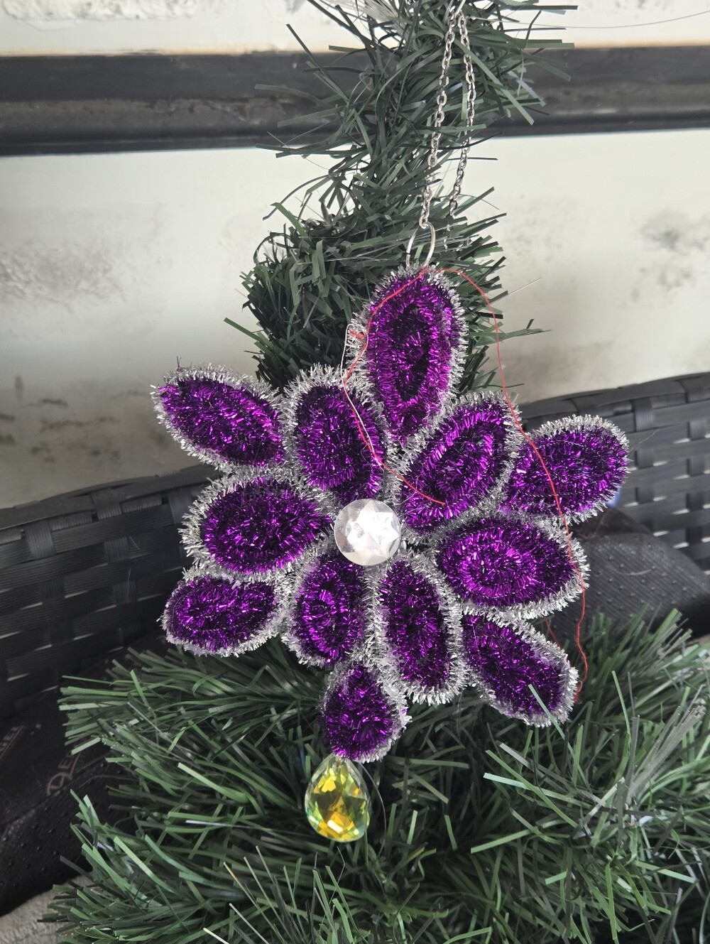 Snowflake Hanging Ornament